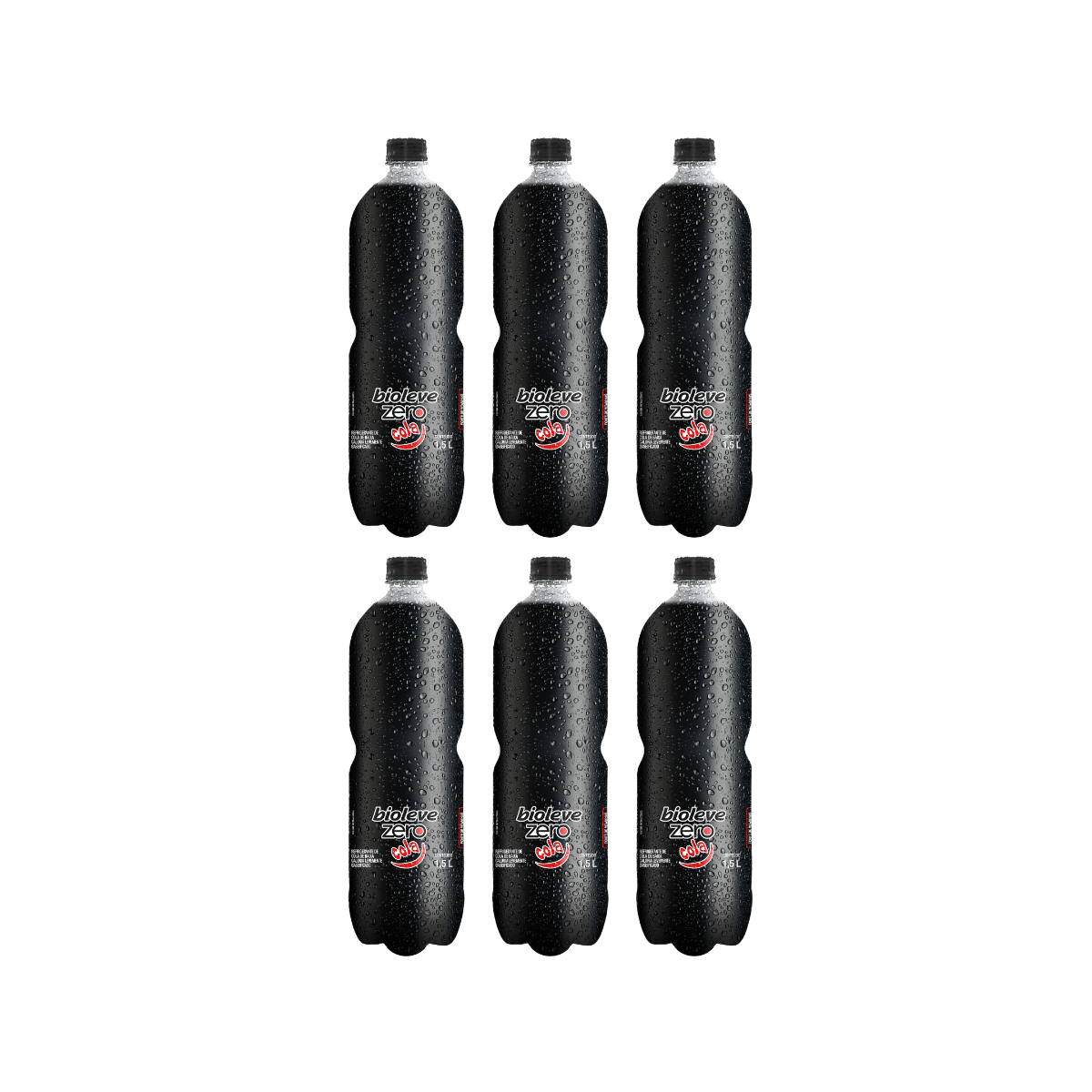 Refrigerante Zero Cola Fardo 6x1,5L Bioleve